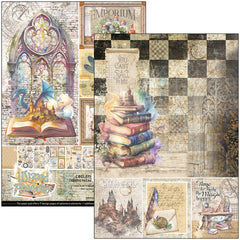 Wizard Academy Creative Pad A4 9/Pkg-2