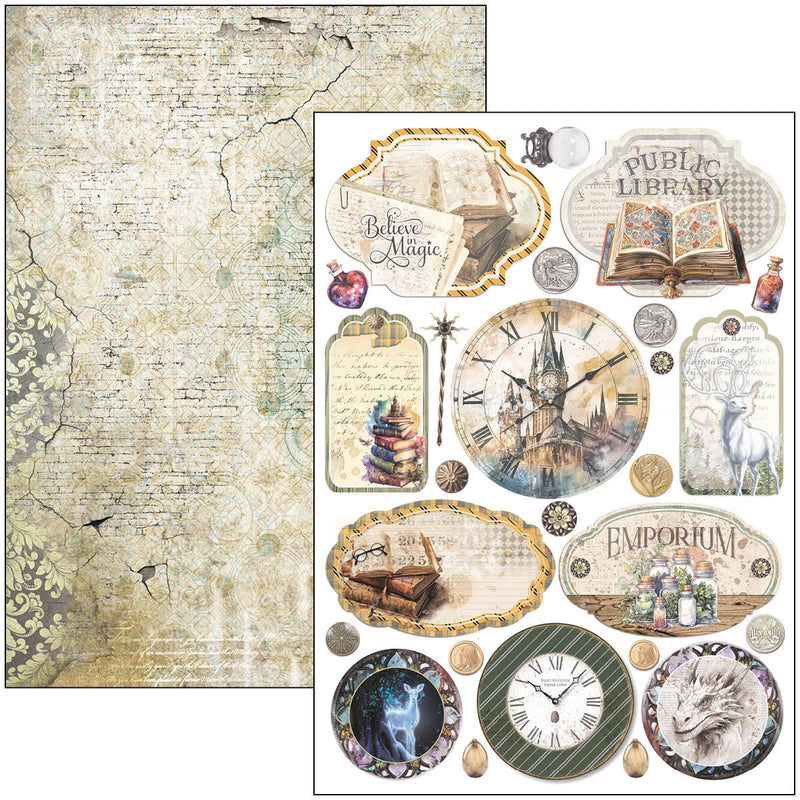 Wizard Academy Creative Pad A4 9/Pkg-3