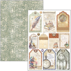 Wizard Academy Creative Pad A4 9/Pkg-7