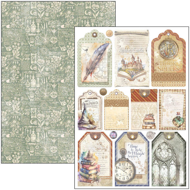 Wizard Academy Creative Pad A4 9/Pkg-7