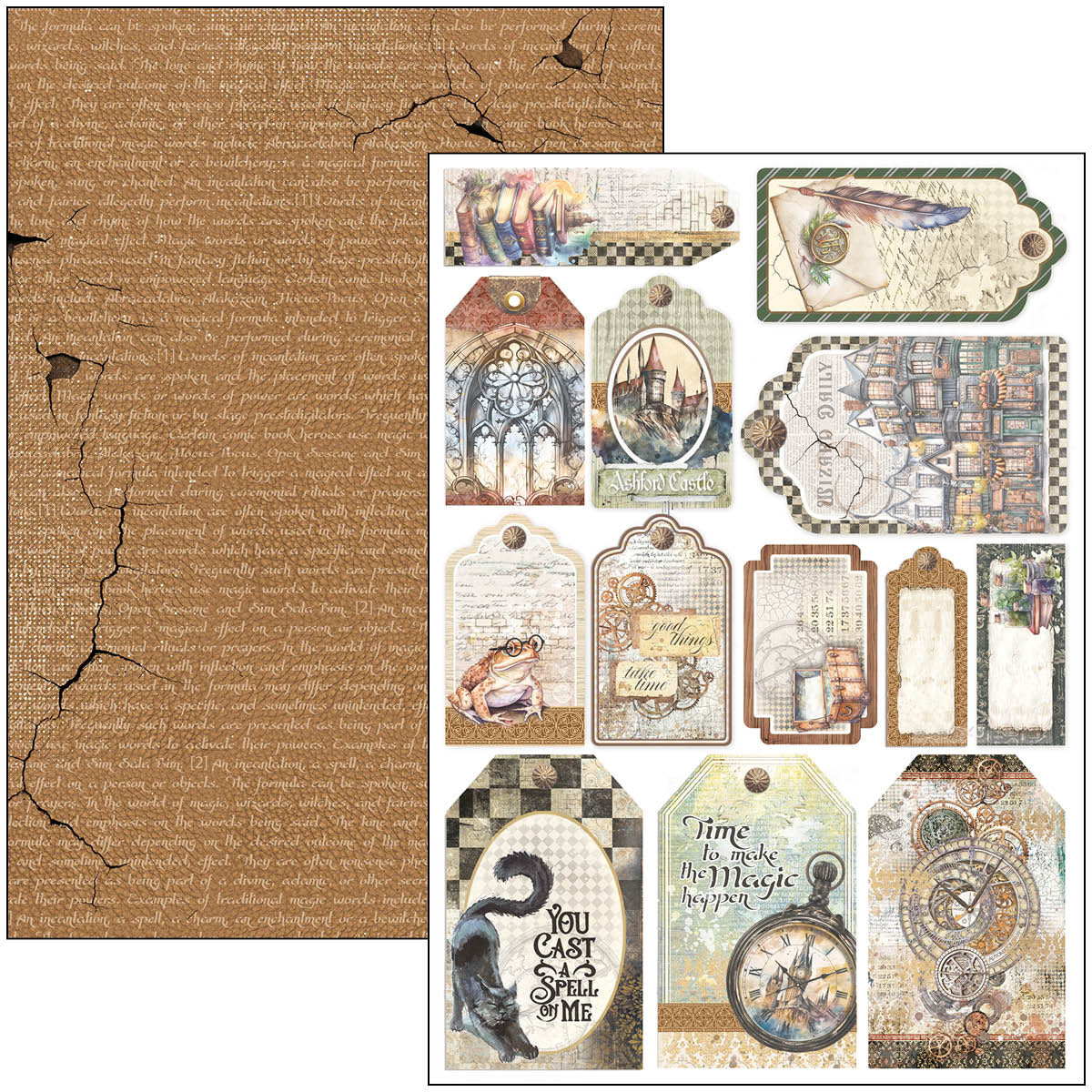 Wizard Academy Creative Pad A4 9/Pkg-9