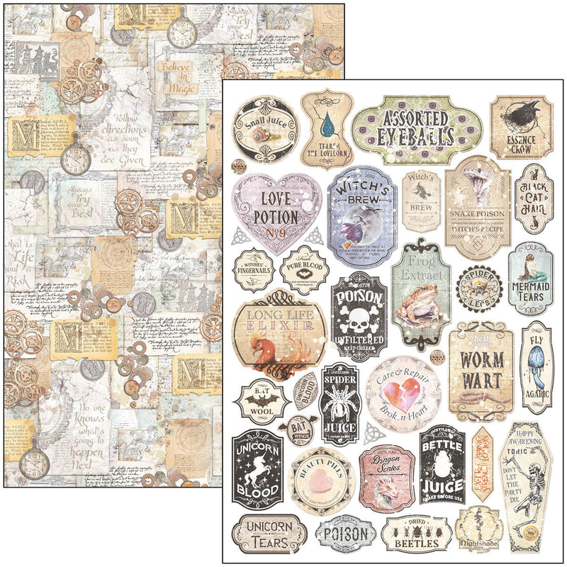 Wizard Academy Creative Pad A4 9/Pkg-10