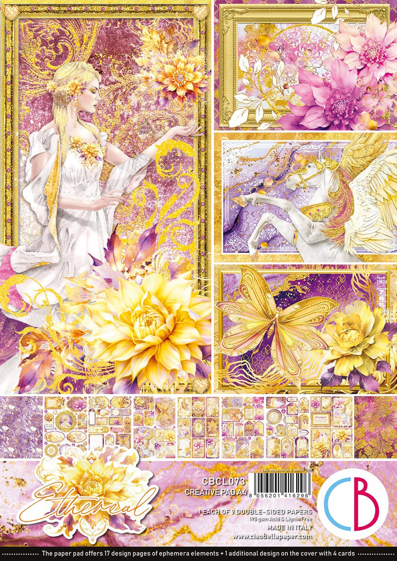 Ethereal Creative Pad A4 9/Pkg-1