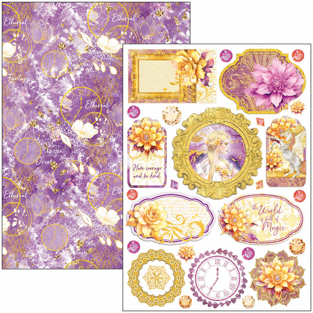 Ethereal Creative Pad A4 9/Pkg-4