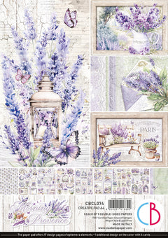 Morning In Provence Creative Pad A4 9/Pkg-1