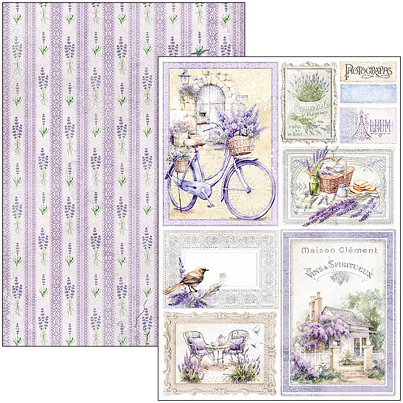 Morning In Provence Creative Pad A4 9/Pkg-5