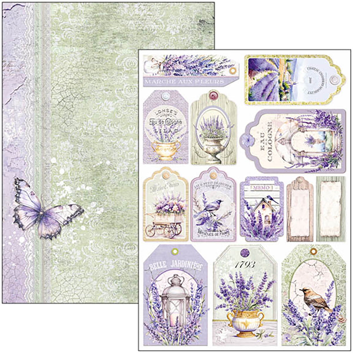 Morning In Provence Creative Pad A4 9/Pkg-6