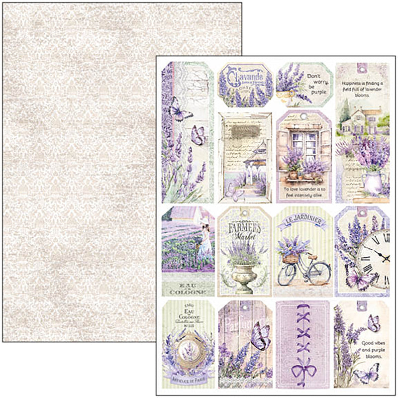 Morning In Provence Creative Pad A4 9/Pkg-7