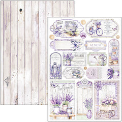 Morning In Provence Creative Pad A4 9/Pkg-8