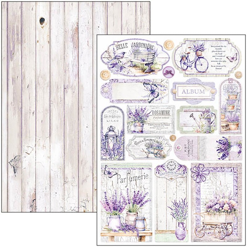 Morning In Provence Creative Pad A4 9/Pkg-8
