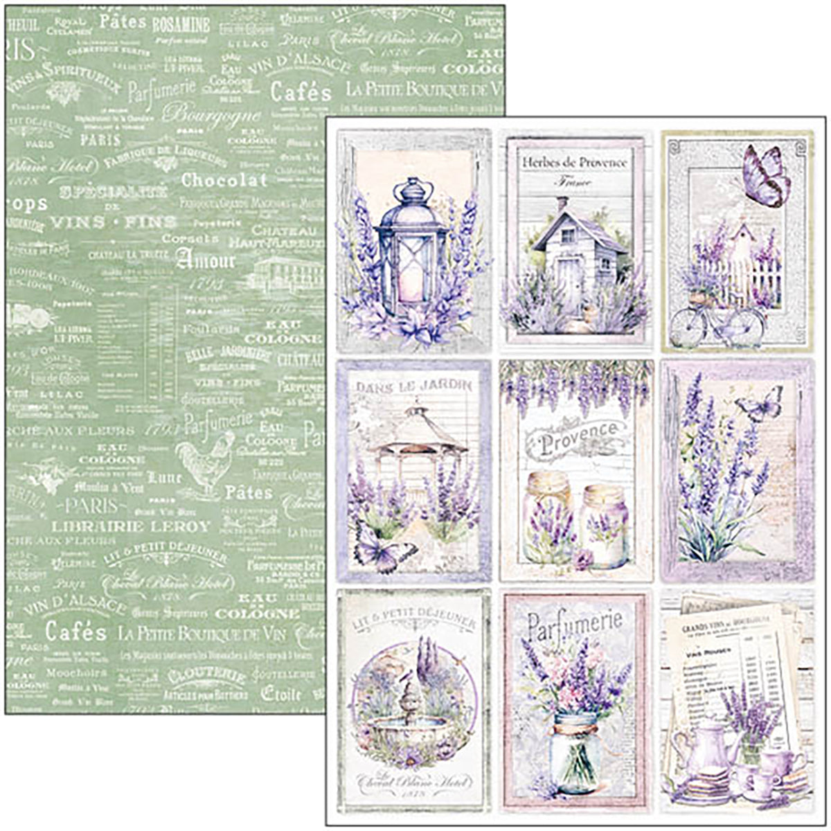 Morning In Provence Creative Pad A4 9/Pkg-9