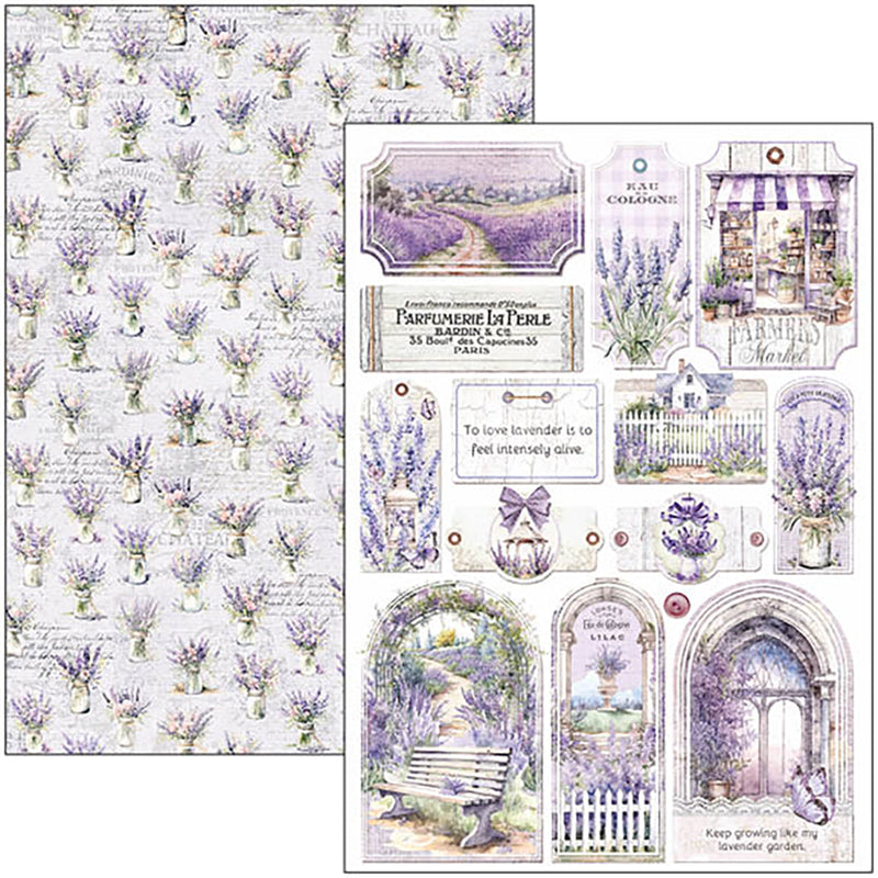 Morning In Provence Creative Pad A4 9/Pkg-10