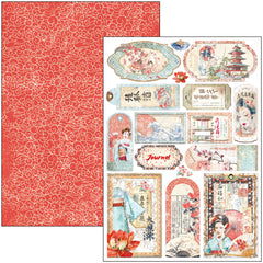 Land Of The Rising Sun Creative Pad A4 9/Pkg-8