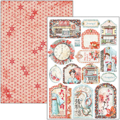 Land Of The Rising Sun Creative Pad A4 9/Pkg-10