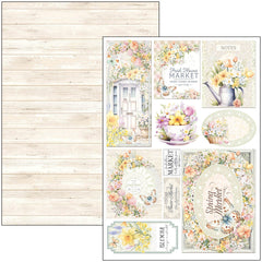 Bloc creativo Flower Shop A4, 9 unidades-3