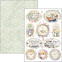 Bloc creativo Flower Shop A4, 9 unidades-4