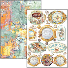 Coral Reef Creative Pad A4 9/Pkg-4