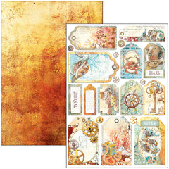 Coral Reef Creative Pad A4 9/Pkg-6