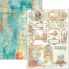Coral Reef Creative Pad A4 9/Pkg-10