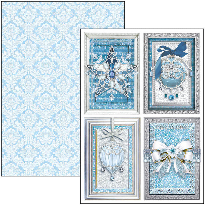 Elegance of Blue Creative Pad A4 9/Pkg-5