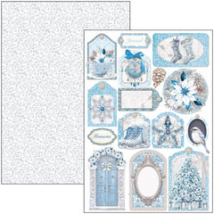 Elegance of Blue Creative Pad A4 9/Pkg-6