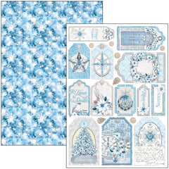 Elegance of Blue Creative Pad A4 9/Pkg-10