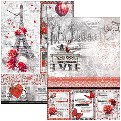 Paris Je t’aime Creative Pad A4 9/Pkg-2
