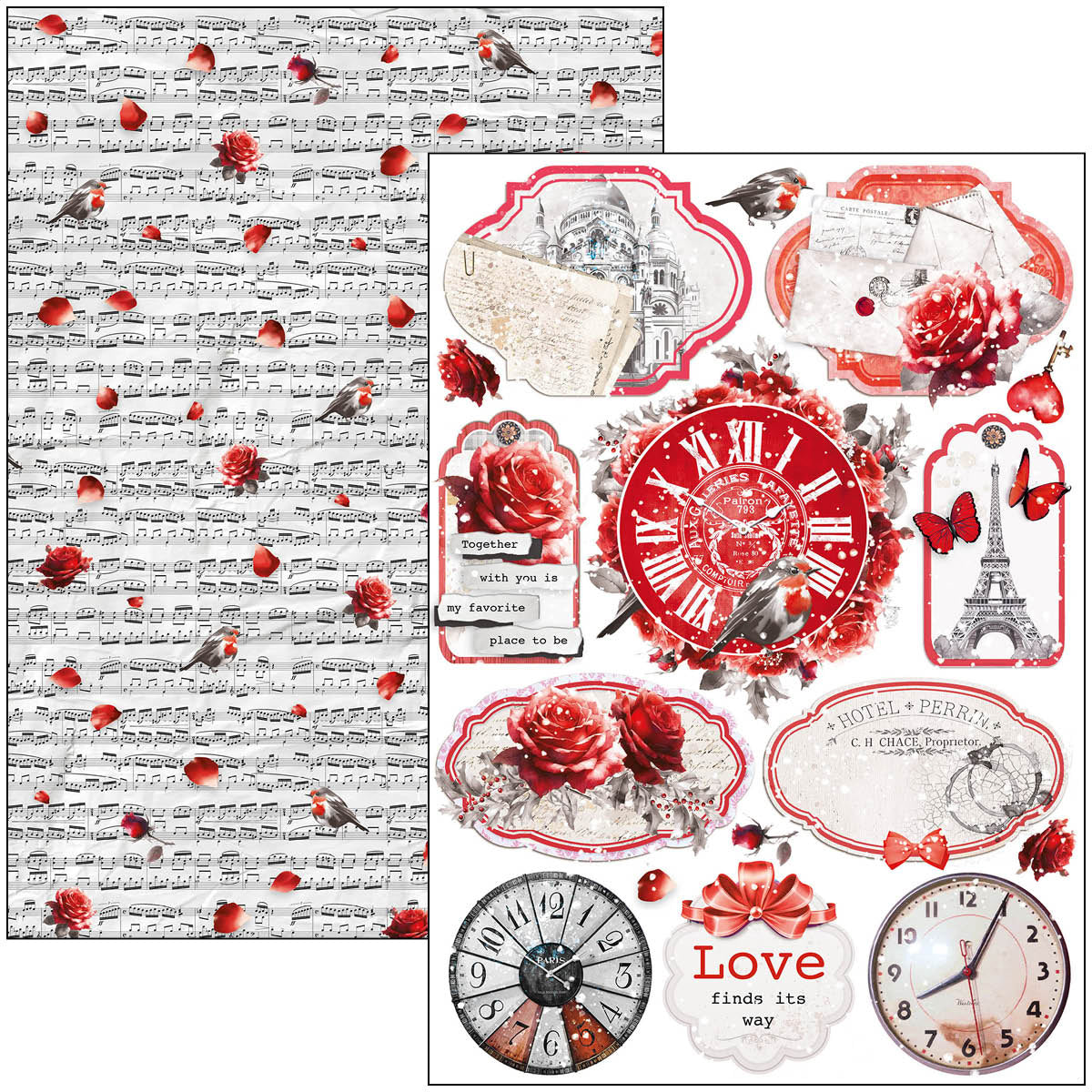 Paris Je t’aime Creative Pad A4 9/Pkg-3