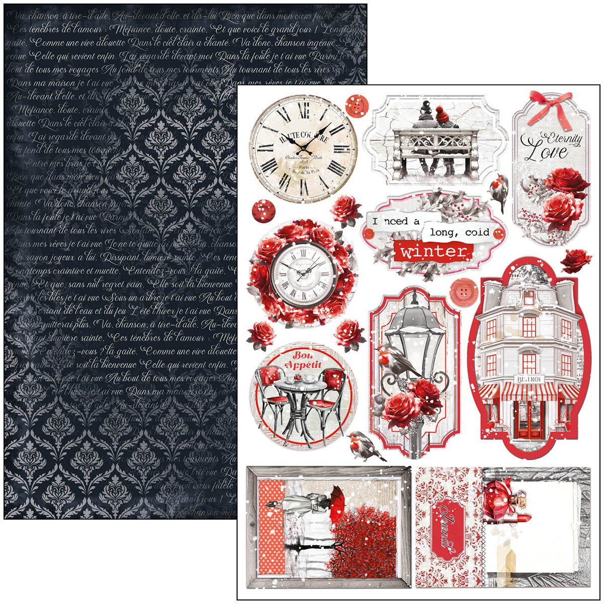 Paris Je t’aime Creative Pad A4 9/Pkg-4