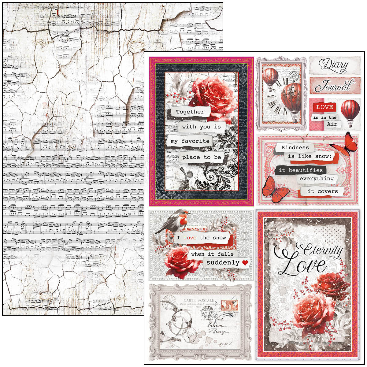 Paris Je t’aime Creative Pad A4 9/Pkg-5