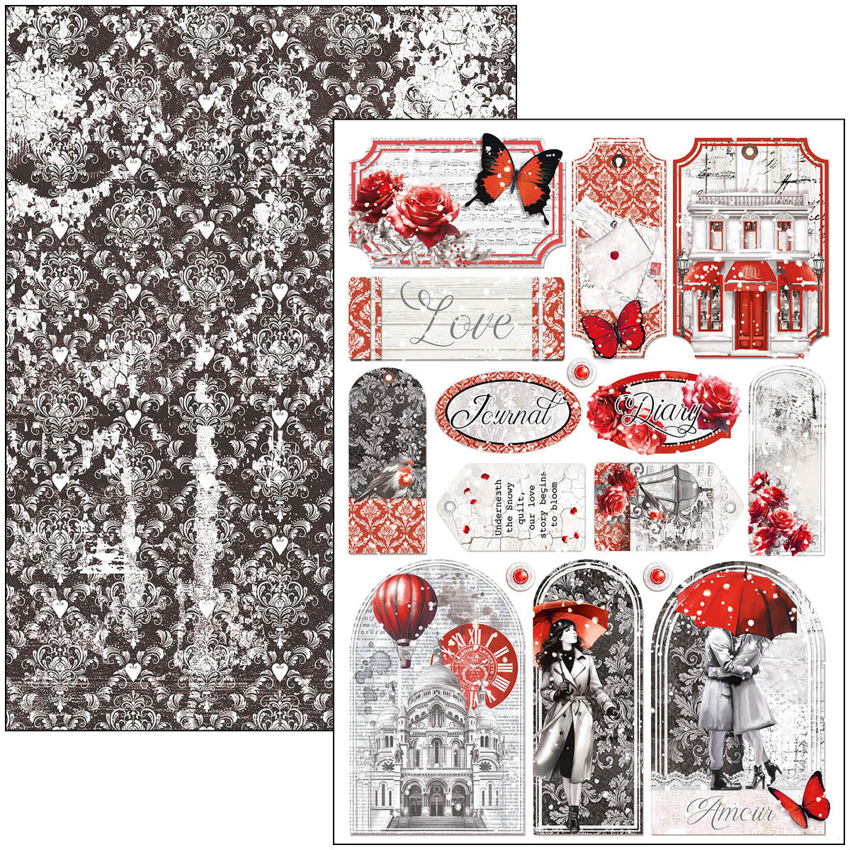 Paris Je t’aime Creative Pad A4 9/Pkg-6