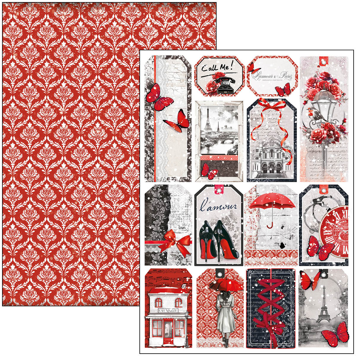 Paris Je t’aime Creative Pad A4 9/Pkg-7