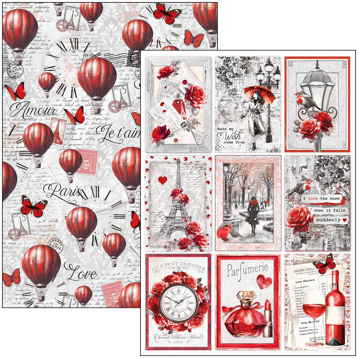 Paris Je t’aime Creative Pad A4 9/Pkg-9