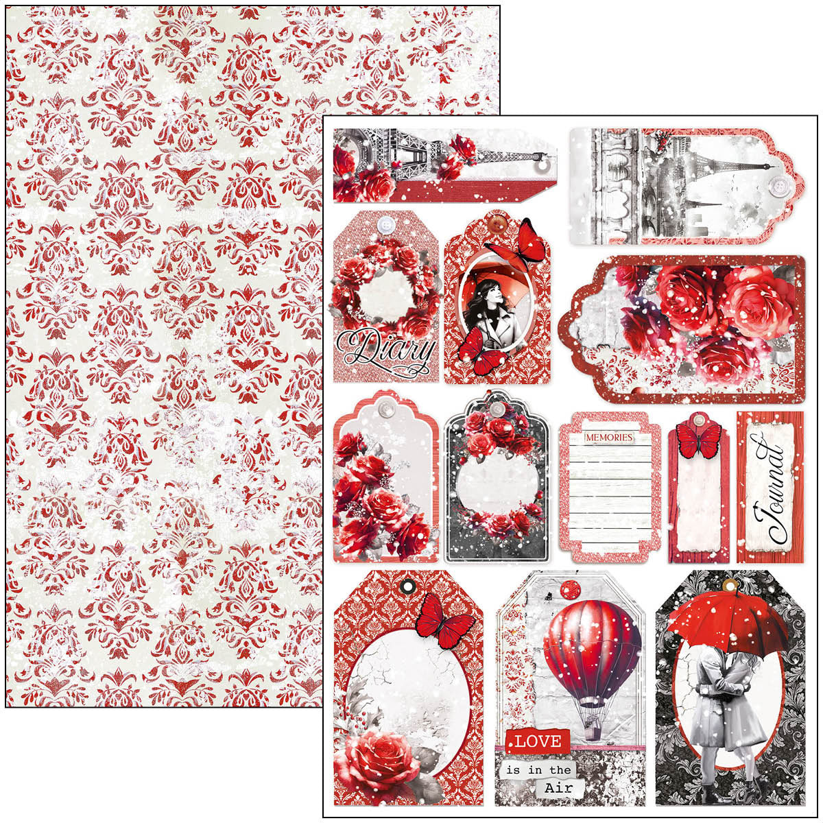 Paris Je t’aime Creative Pad A4 9/Pkg-10