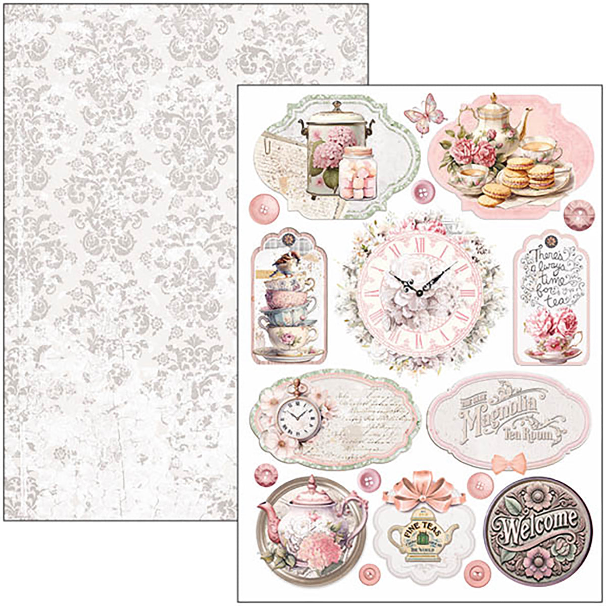 Timeless Moments  Creative Pad A4 9/Pkg-8