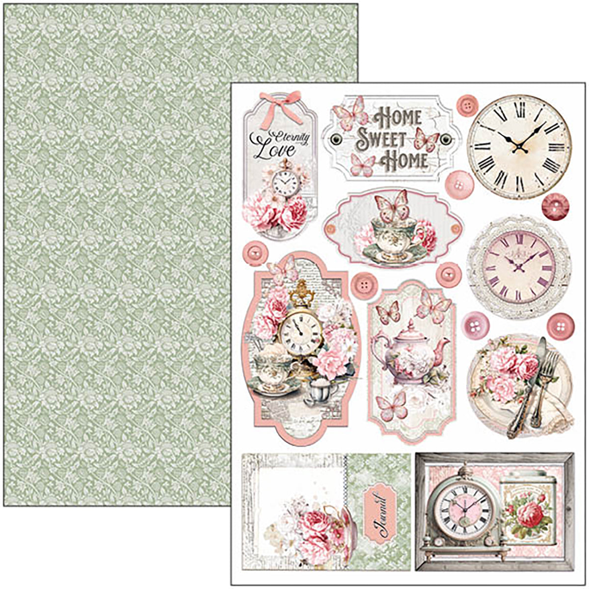 Timeless Moments  Creative Pad A4 9/Pkg-9