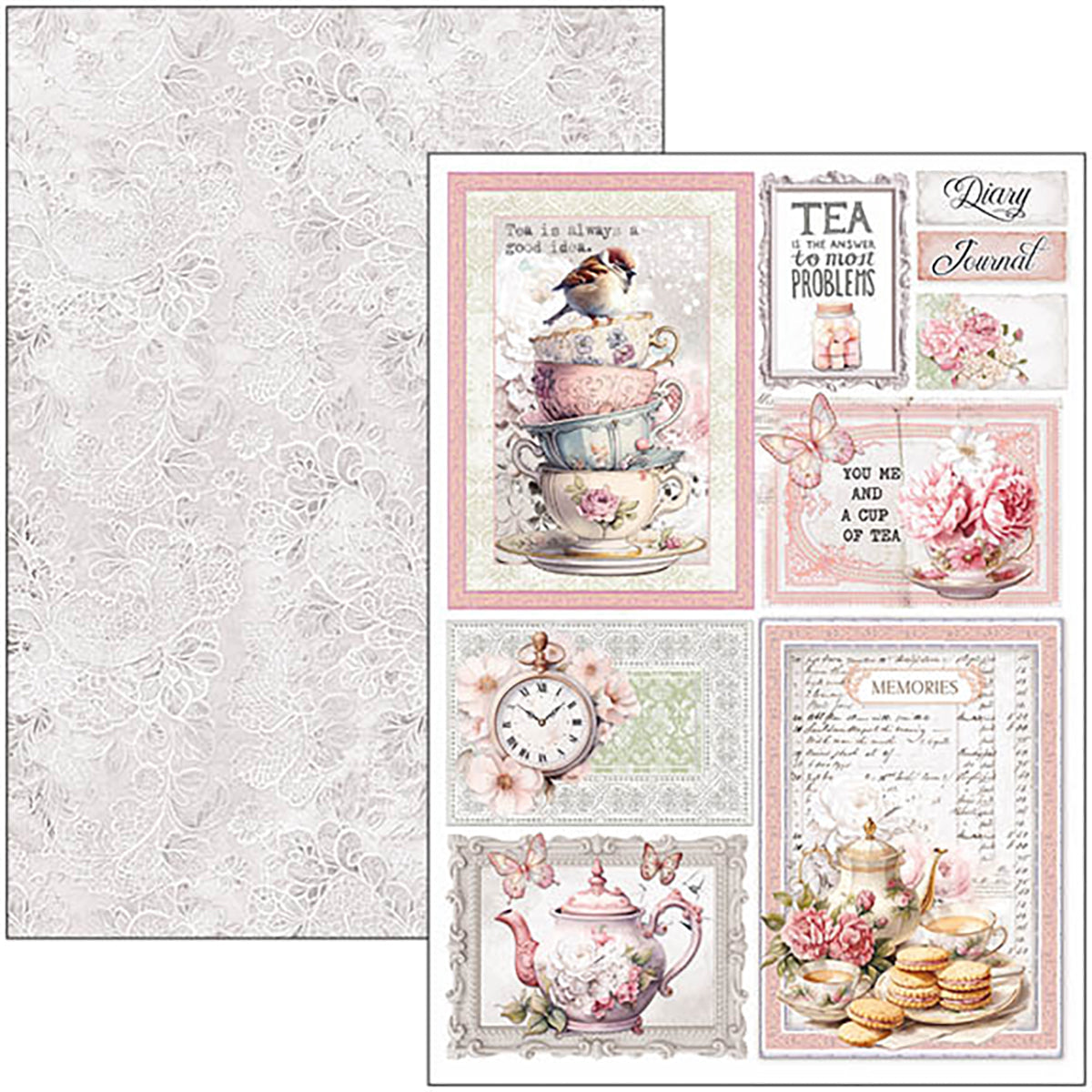 Timeless Moments  Creative Pad A4 9/Pkg-10