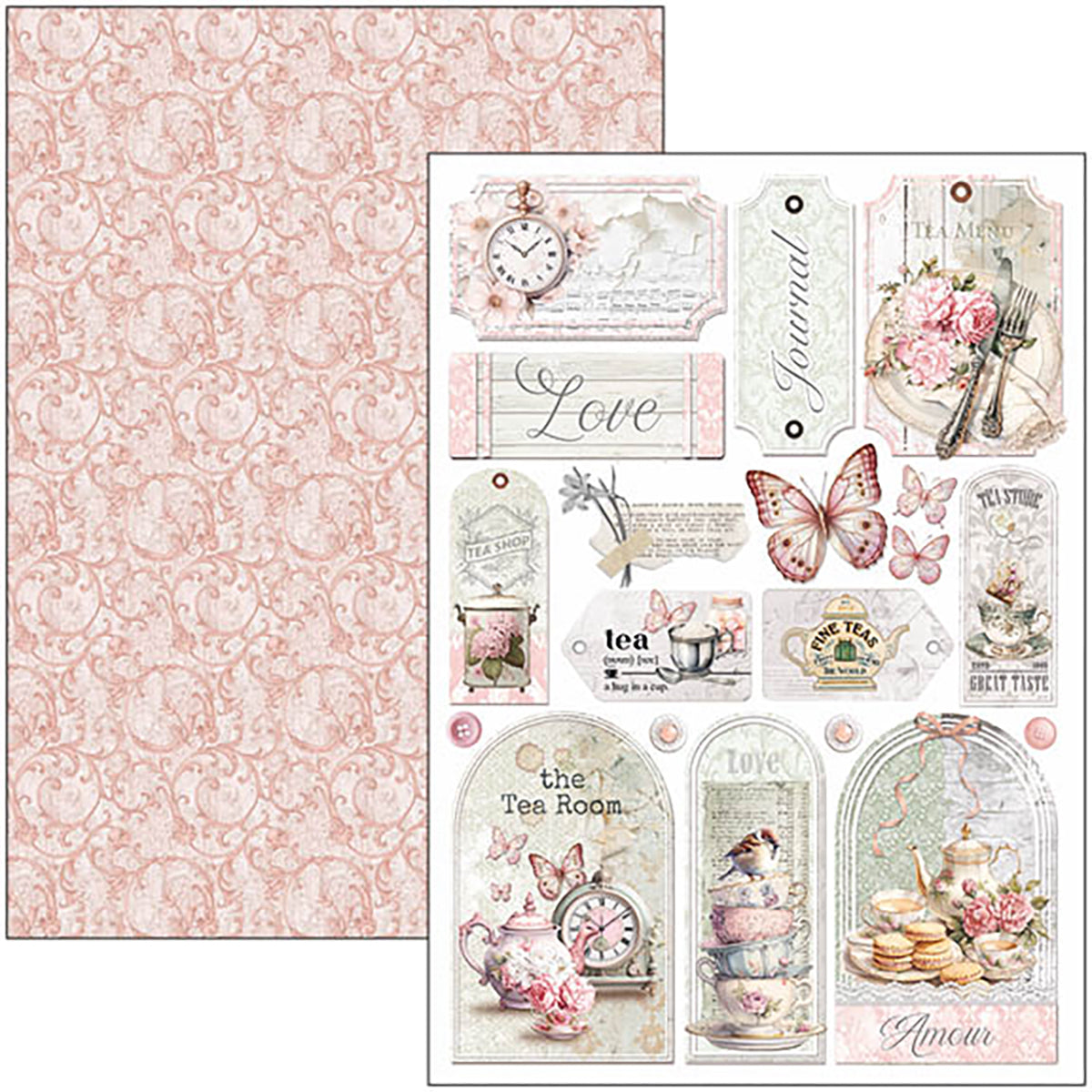 Timeless Moments  Creative Pad A4 9/Pkg-2