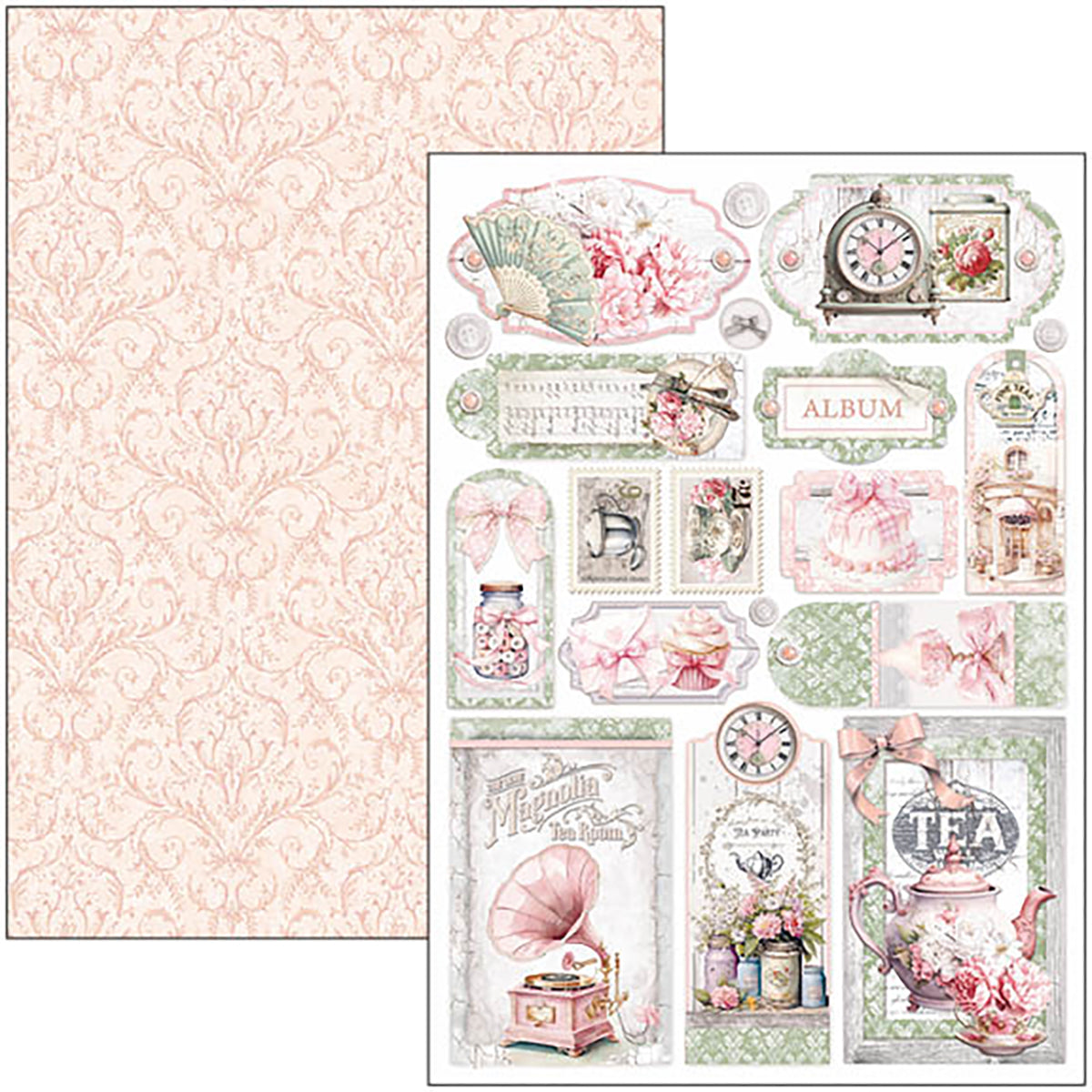 Timeless Moments  Creative Pad A4 9/Pkg-4