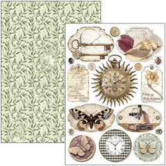 Cabinet Of Curiosities Creative Pad A4 9/Pkg-3