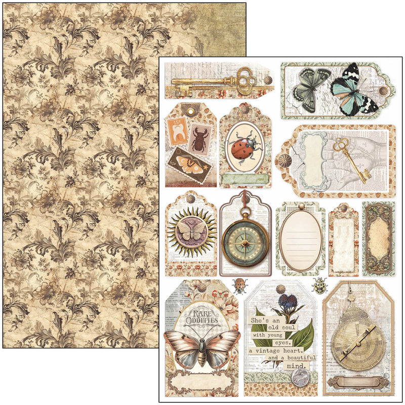 Cabinet Of Curiosities Creative Pad A4 9/Pkg-9