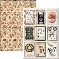 Cabinet Of Curiosities Creative Pad A4 9/Pkg-10
