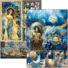 Celestial Creative Pad A4 9/Pkg-2