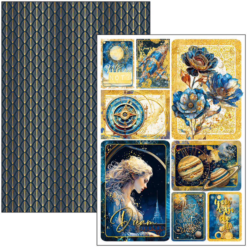 Celestial Creative Pad A4 9/Pkg-6