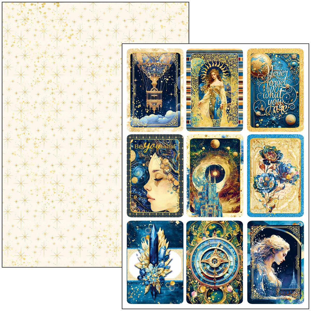 Celestial Creative Pad A4 9/Pkg-10