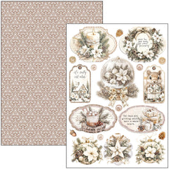Winter Season Creative Pad A4 9/Pkg-3