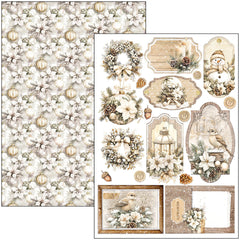 Winter Season Creative Pad A4 9/Pkg-4