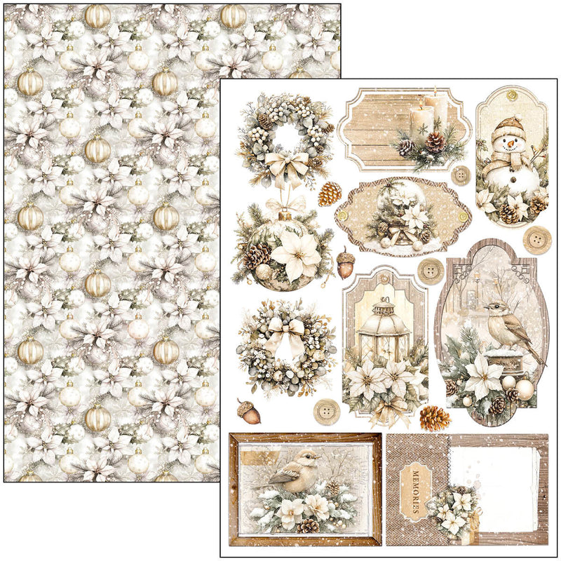 Winter Season Creative Pad A4 9/Pkg-4
