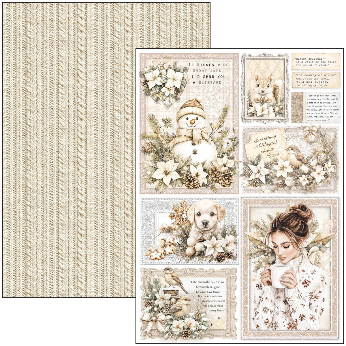 Winter Season Creative Pad A4 9/Pkg-5