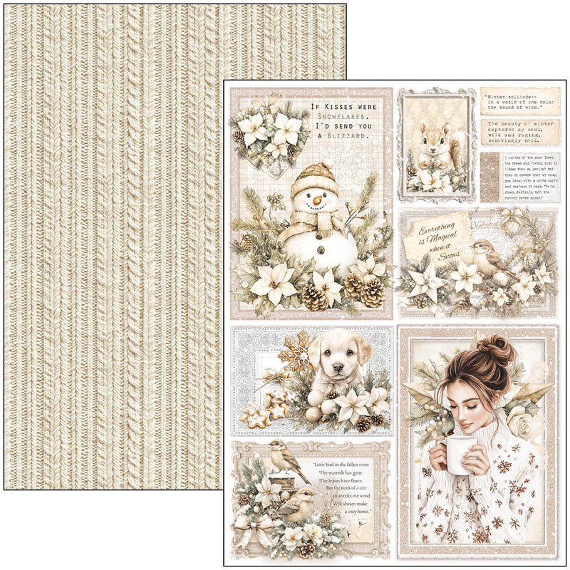 Winter Season Creative Pad A4 9/Pkg-5